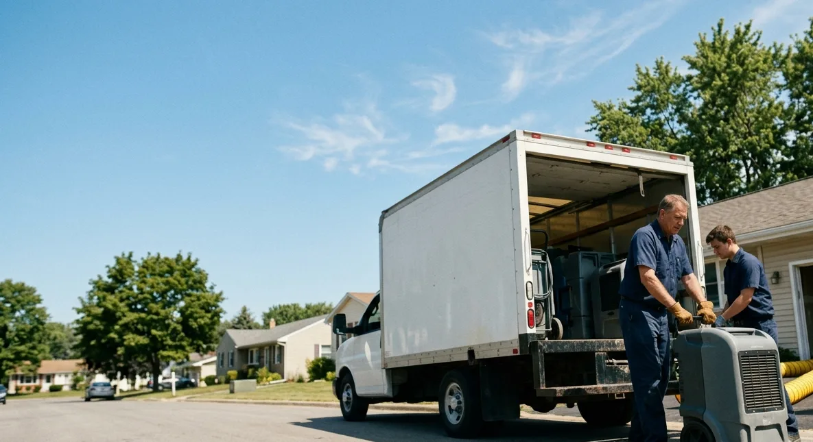 Water Damage Cleanup in Carmel, IN near me